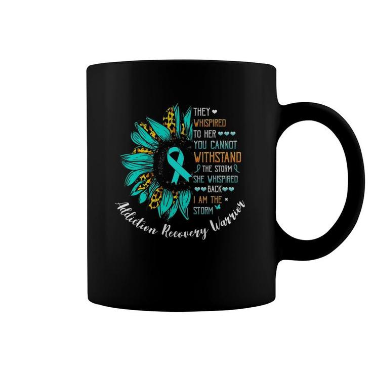 I Am The Storm Addiction Recovery Warrior Coffee Mug