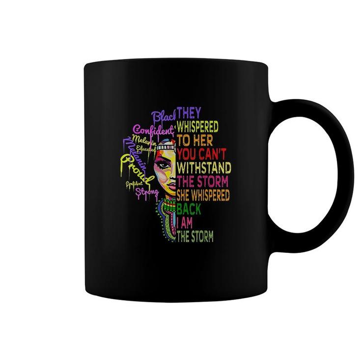 I Am The Storm Strong African Coffee Mug