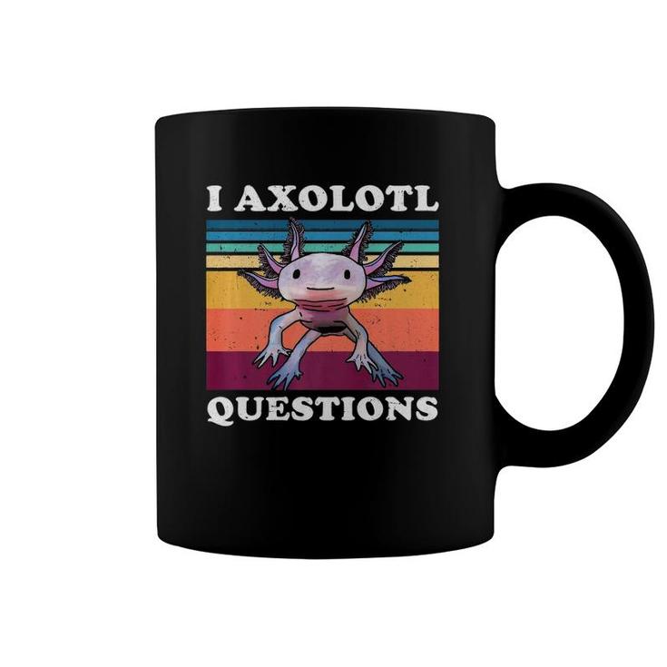 I Axolotl Questions Cute Axolotl Kids Premium Coffee Mug