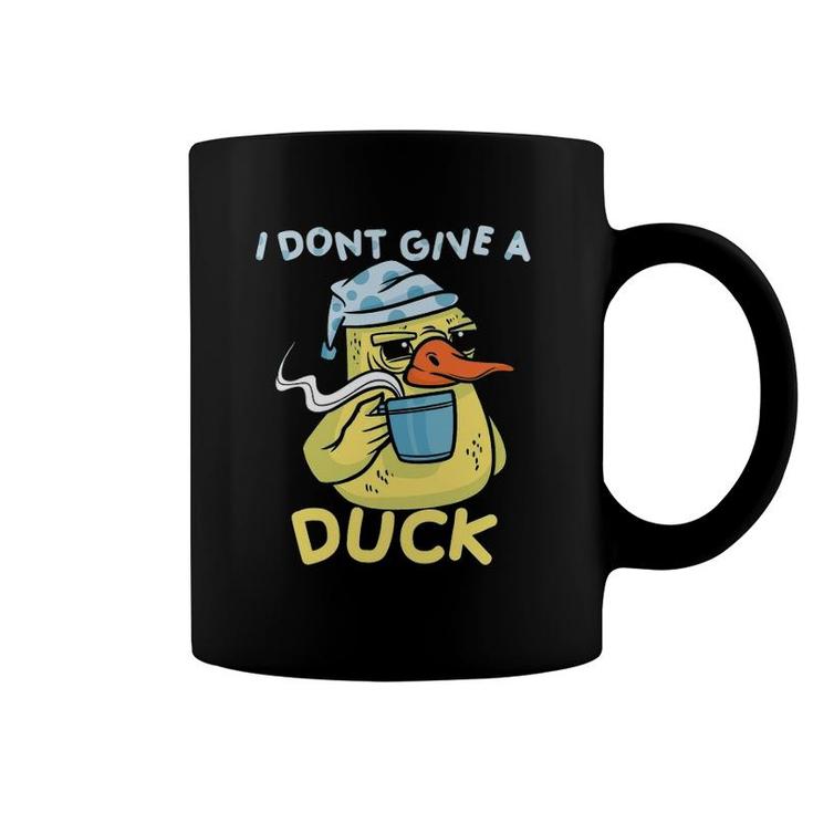 I Dont Give A Duck Coffee Coffee Mug