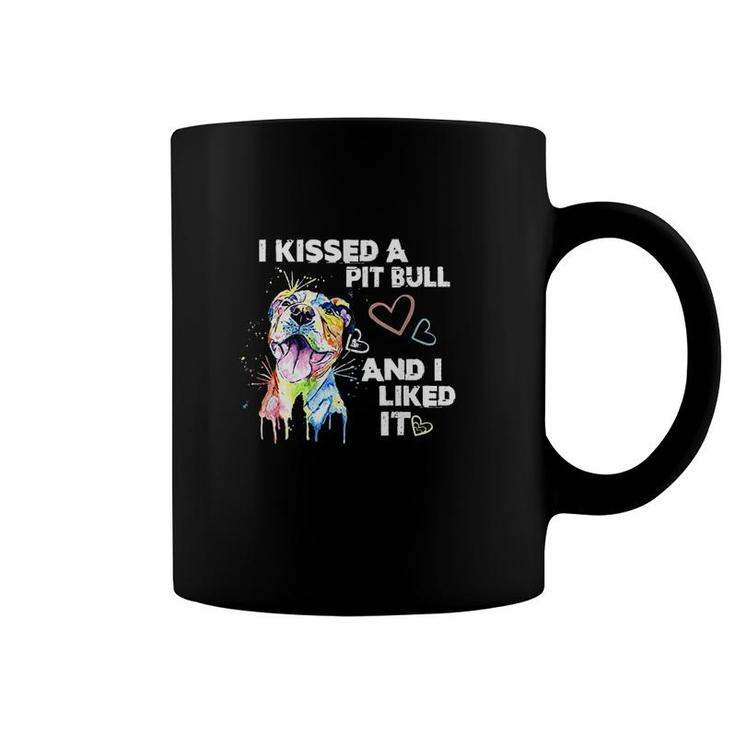 I Kissed A Pitbull And I Liked It Coffee Mug