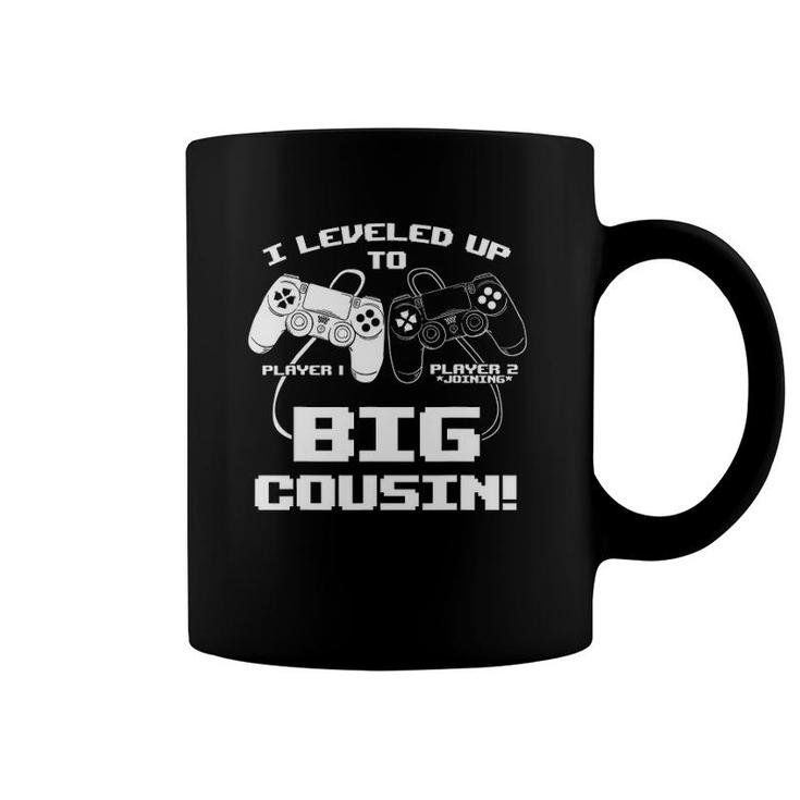 I Leveled Up To Big Cousin Gaming Controller Rpg Video Game Coffee Mug