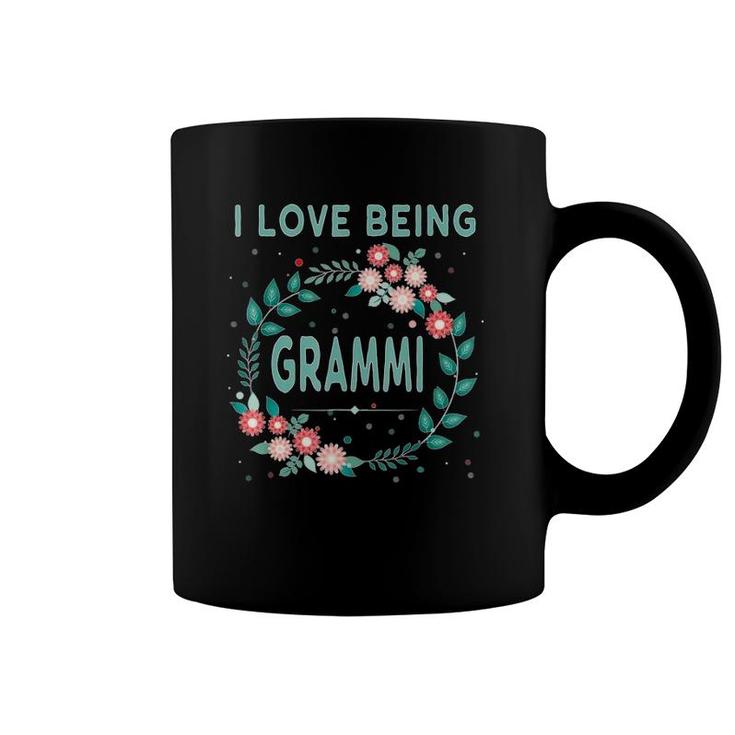 I Love Being Grammi Grandmother Grandma Granny Gift Coffee Mug