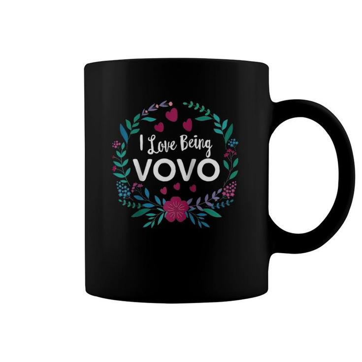 I Love Being Vovoportuguese Grandmother Gift Raglan Baseball Coffee Mug