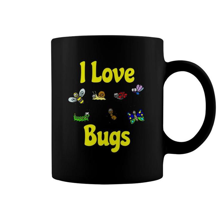 I Love Bugs Insects Fans Coffee Mug