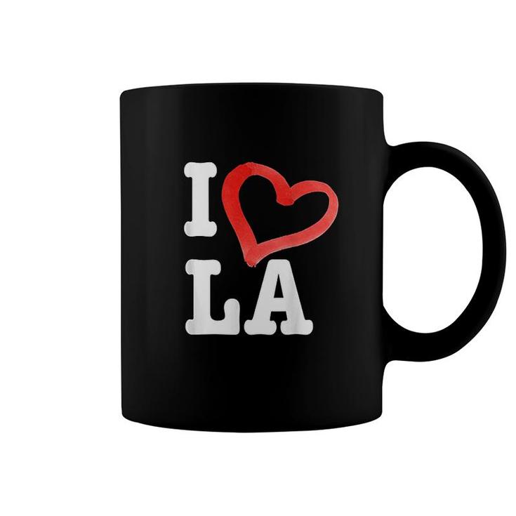 I Love La Los Angeles Coffee Mug