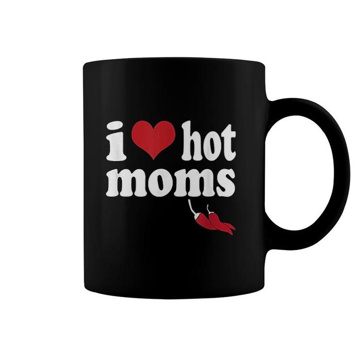 I Love Moms Heart Coffee Mug