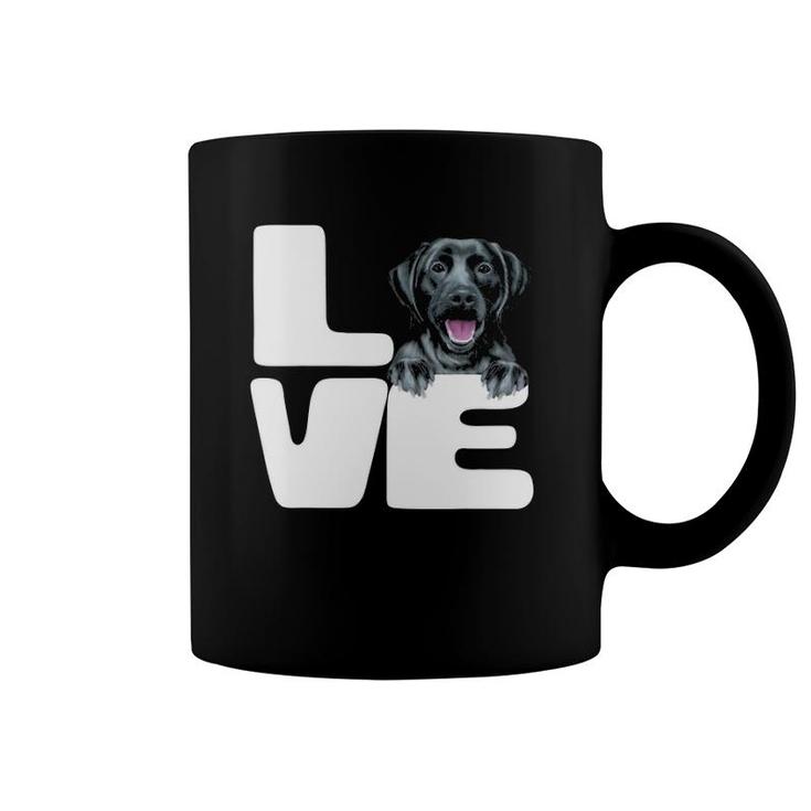 I Love My Black Labrador Retriever Dog Lover Coffee Mug
