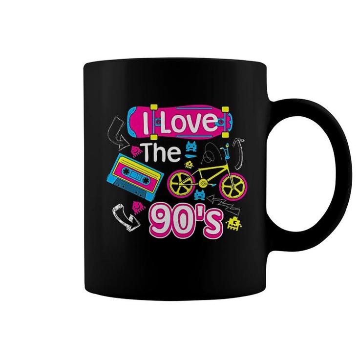 I Love The 90s  Cute Fancy Millennials Gift Coffee Mug