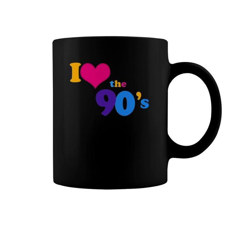 I Love The 90S Nineties Retro Gift Coffee Mug