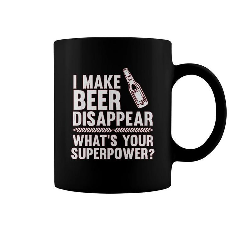 I Make Beer Disappear Coffee Mug