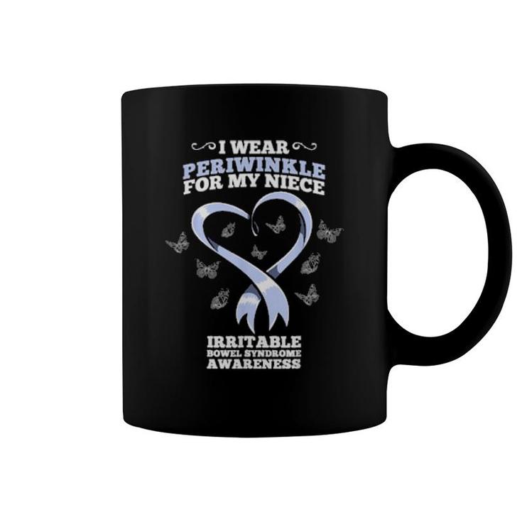 I Wear Periwinkle Niece Ibs Awareness  Coffee Mug