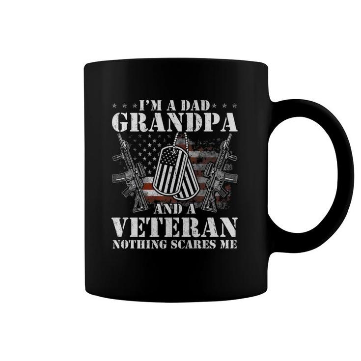 I'm A Dad Grandpa Veteran Father's Day S Premium Coffee Mug