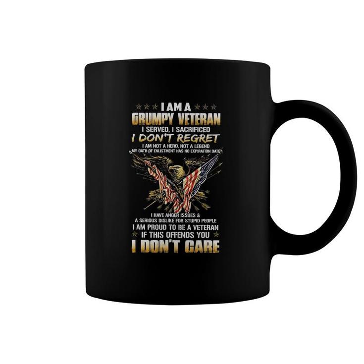 I'm A Grumpy Veteran Coffee Mug