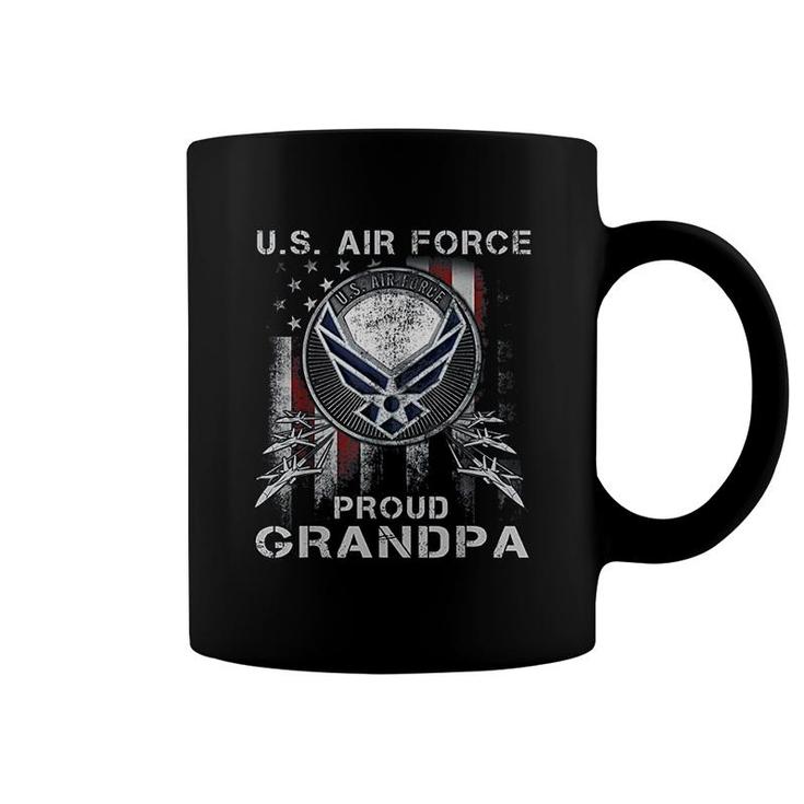 I'm A Proud Air Force Grandpa Coffee Mug