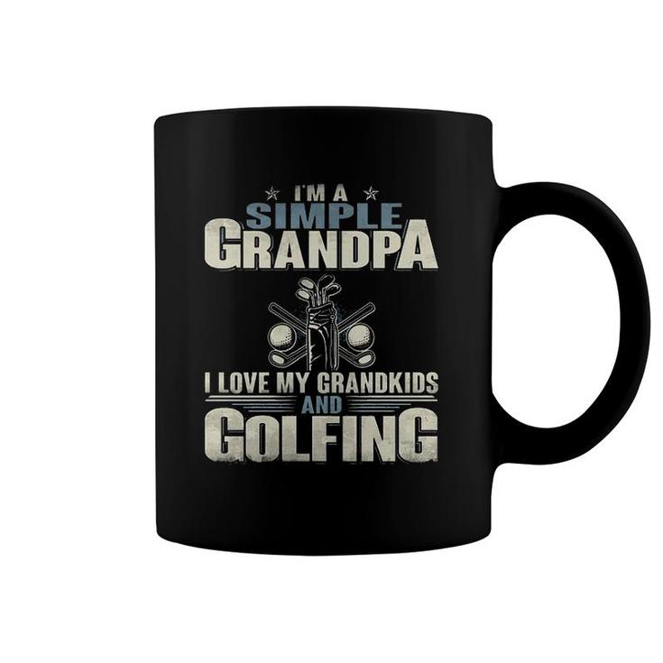 Im A Simple Grandpa Golf Coffee Mug
