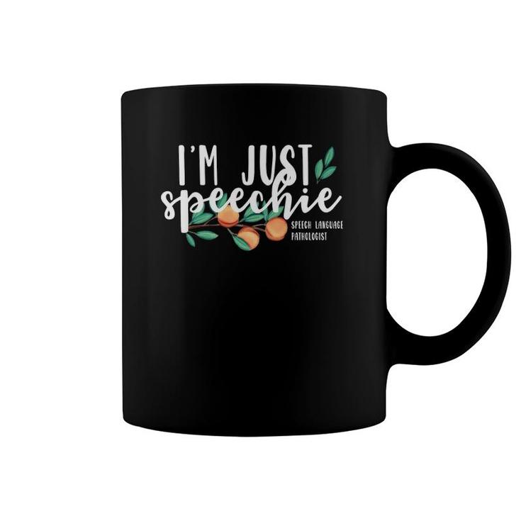 I'm Just Speechie Pathologist Speech Language Therapy Premium Coffee Mug