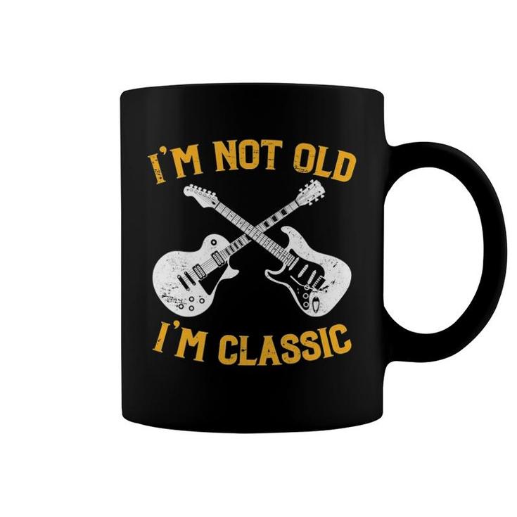 I'm Not Old I'm Classic Funny Rock And Roll Mens Womens Coffee Mug