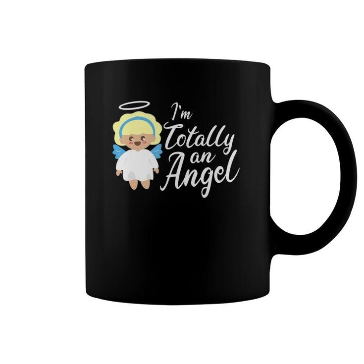 I'm Totally An Angel Cute Funny Girlfriend Halloween Costume Coffee Mug
