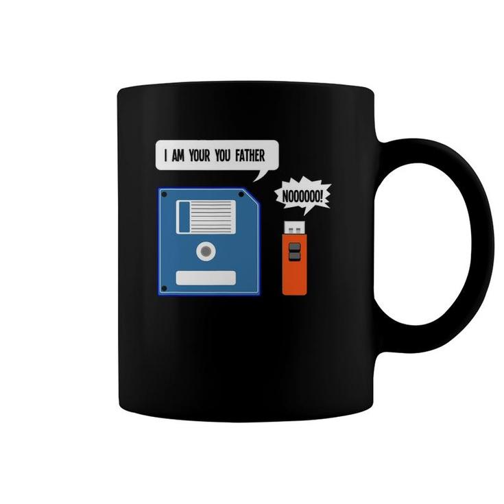 I'm Your Father Diskette Floppy Disk Usb Geek Computer Coffee Mug