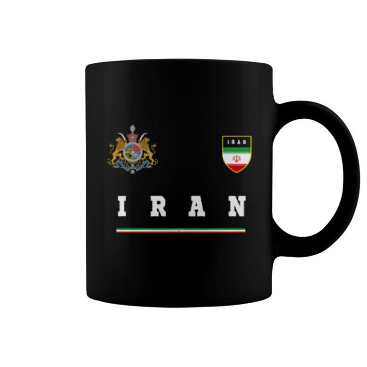 Iran Sportsoccer Jersey Iranian Flag Football  Coffee Mug
