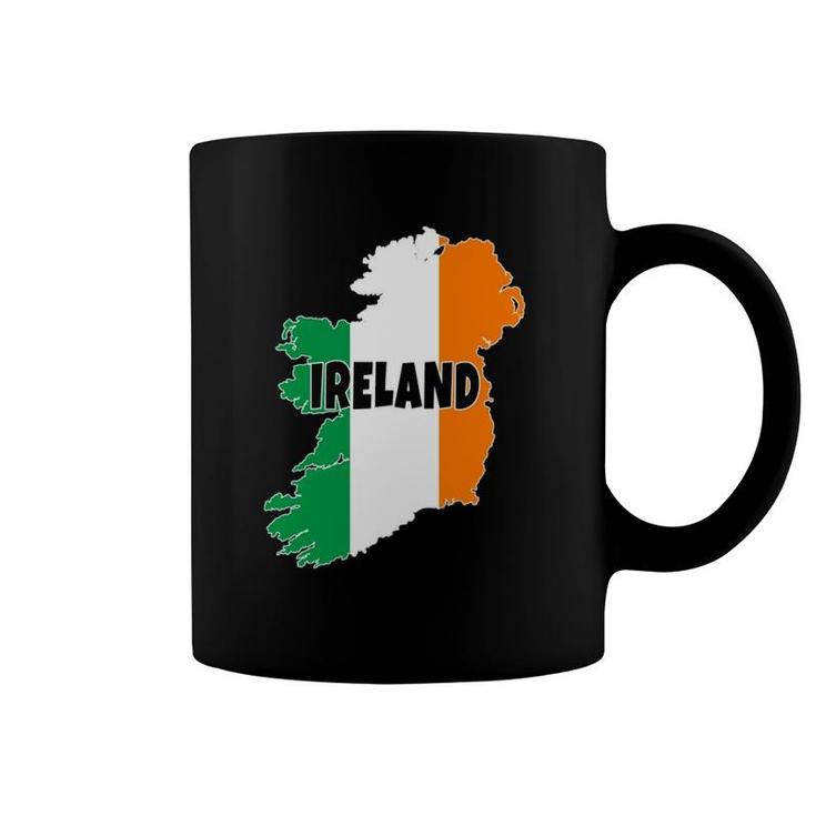 Irish Ireland Flag For Men Women Boys Girls Vacation  Coffee Mug