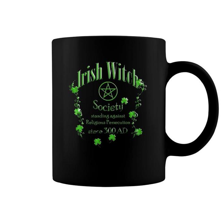 Irish Witch St Patrick's Day Coffee Mug