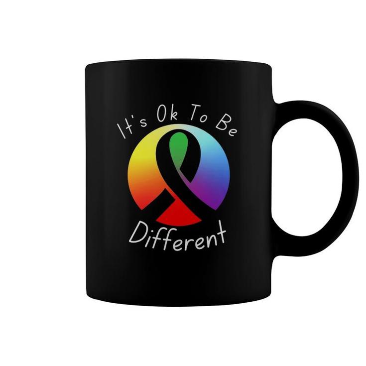 It's Ok To Be Different Cute Autism Awareness Gifts For Teachers And Students Coffee Mug