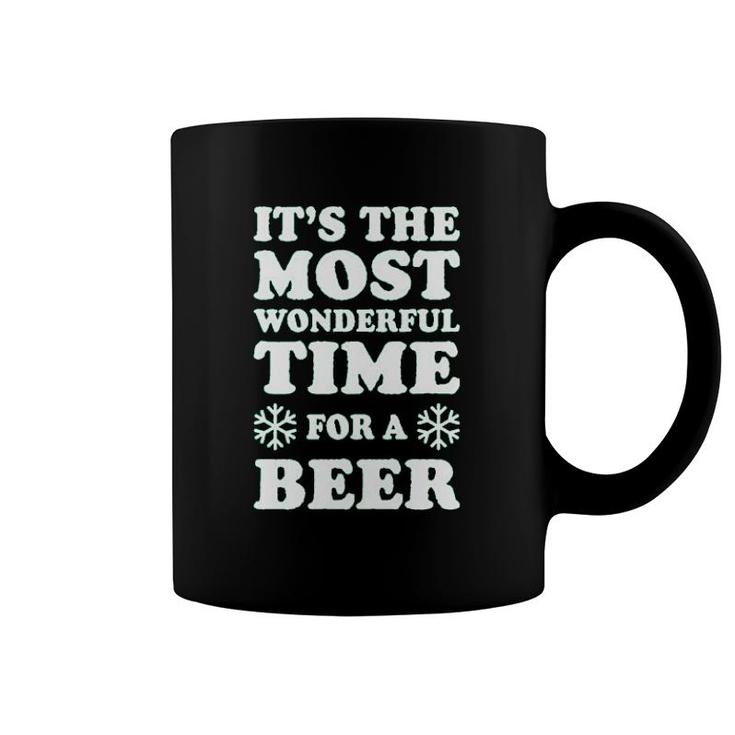 Its The Most Wonderful Time For A Beer Coffee Mug