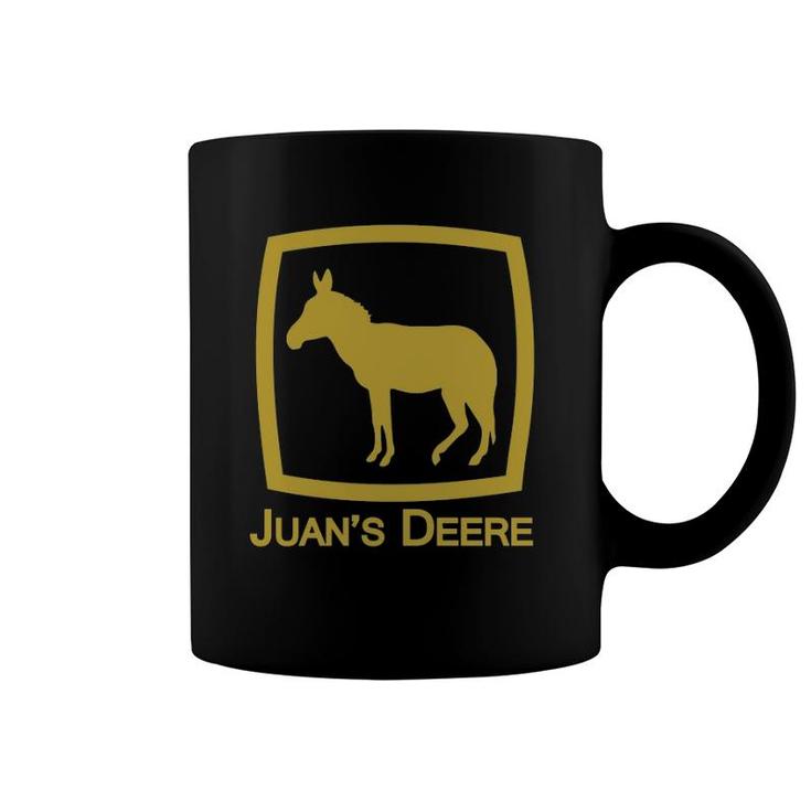 Juan's Deere Funny Immigration Novelty Caravan Parody Coffee Mug