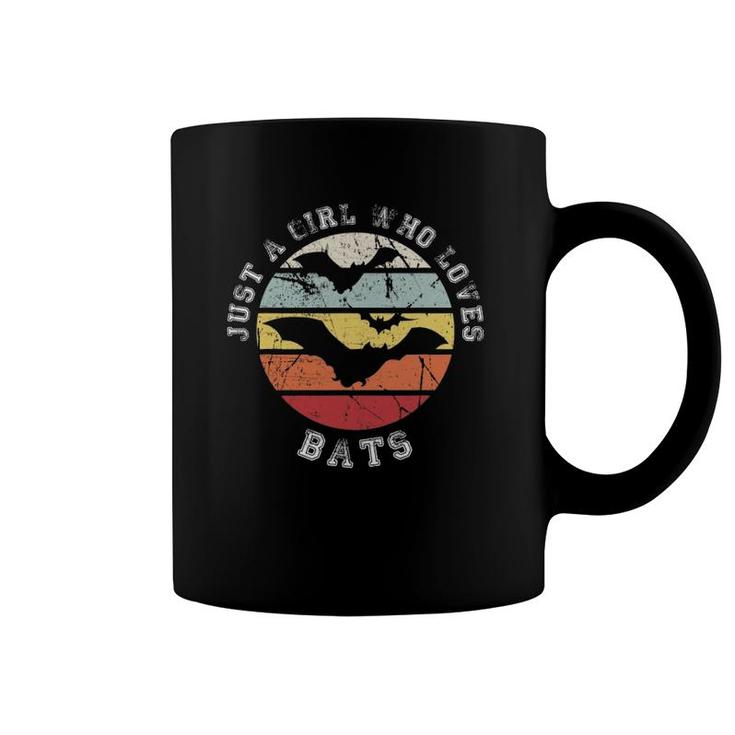 Just A Girl Who Loves Bats Bat Coffee Mug