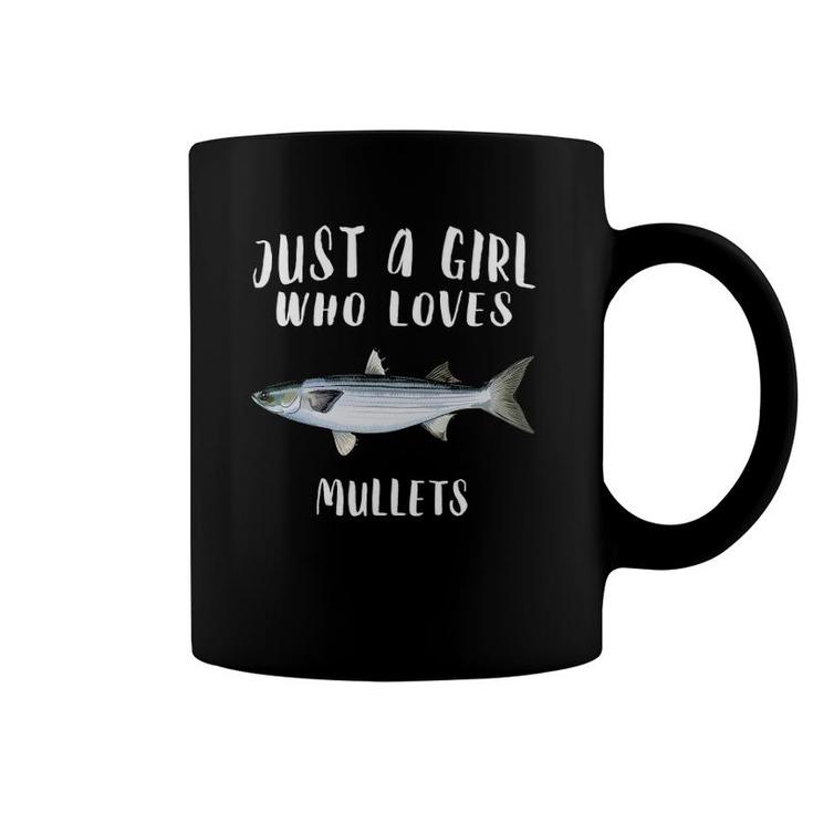 Just A Girl Who Loves Mullet Fish Lover Coffee Mug