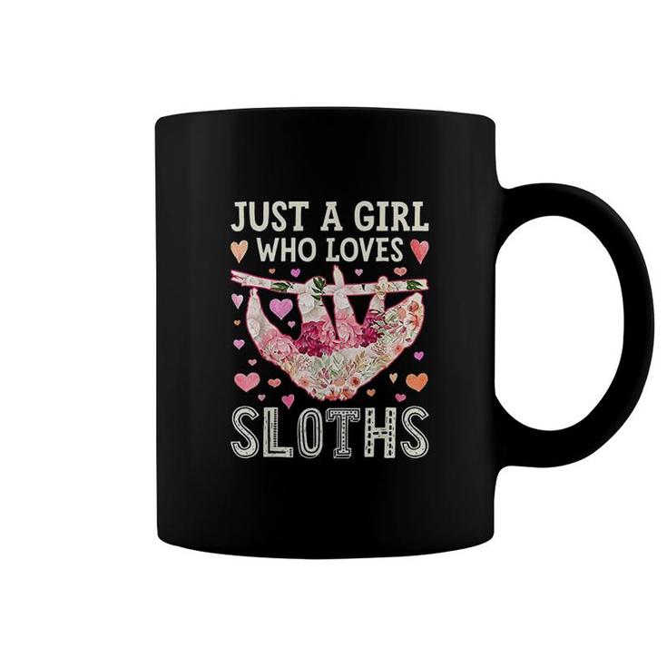 Just A Girl Who Loves Sloths Coffee Mug