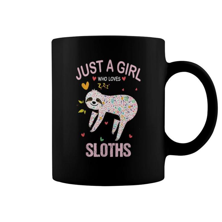 Just A Girl Who Loves Sloths For Sloths  Coffee Mug