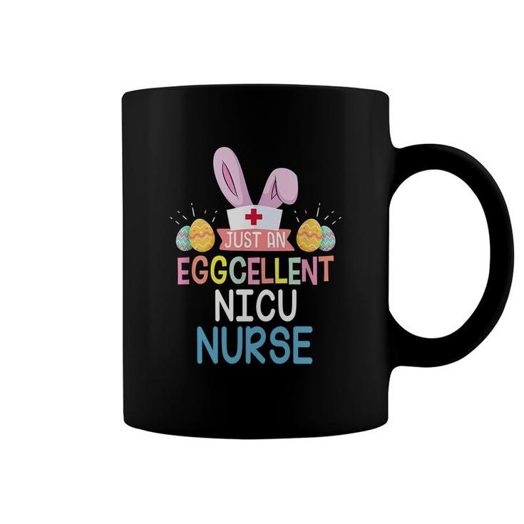 Just An Eggcellent Nicu Easter Sunday Nursing Job Title Coffee Mug