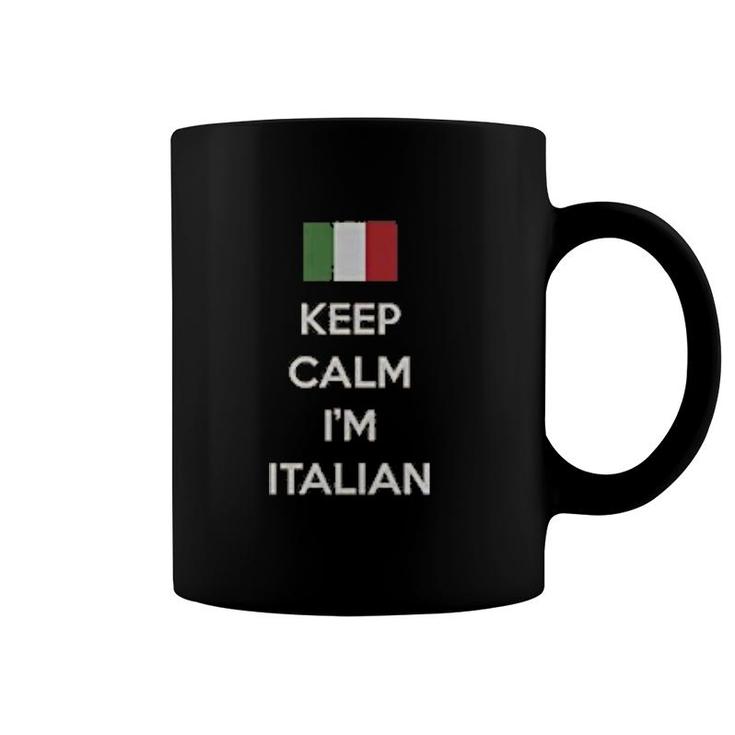 Keep Calm I Am Italian Coffee Mug