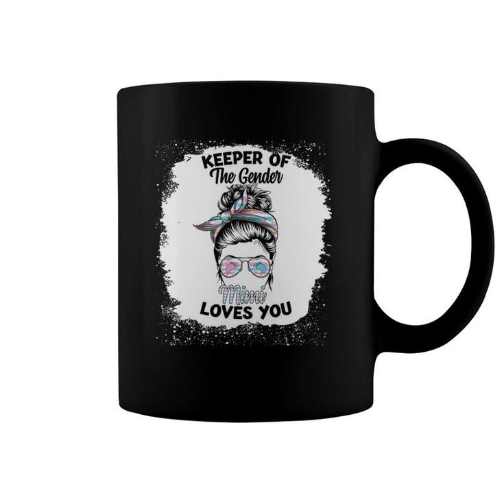 Keeper Of The Gender Reveal Mimi Baby Announcement Party Coffee Mug