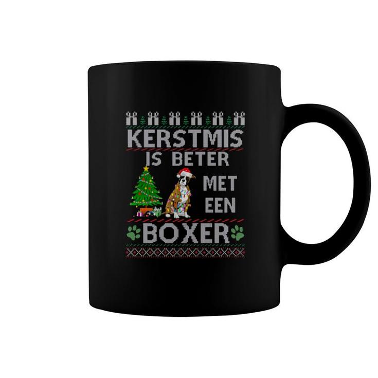Kerstmis Is Beter Met Een Boxer Coffee Mug