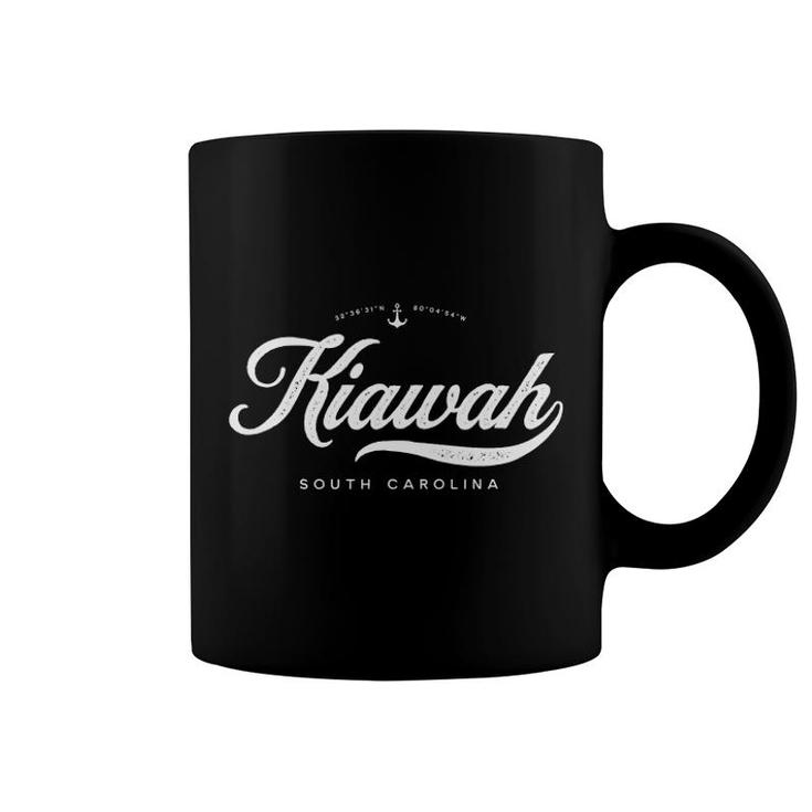 Kiawah Island South Carolina Vintage Retro Coffee Mug