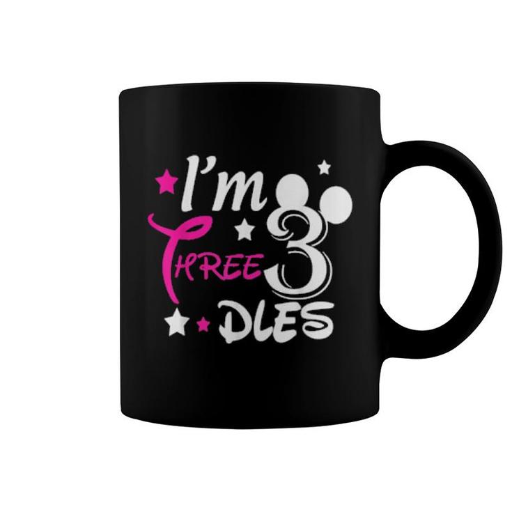 Kids I'm Threedles, 3Rd Birthday Party, 3Rd Birthday  Coffee Mug