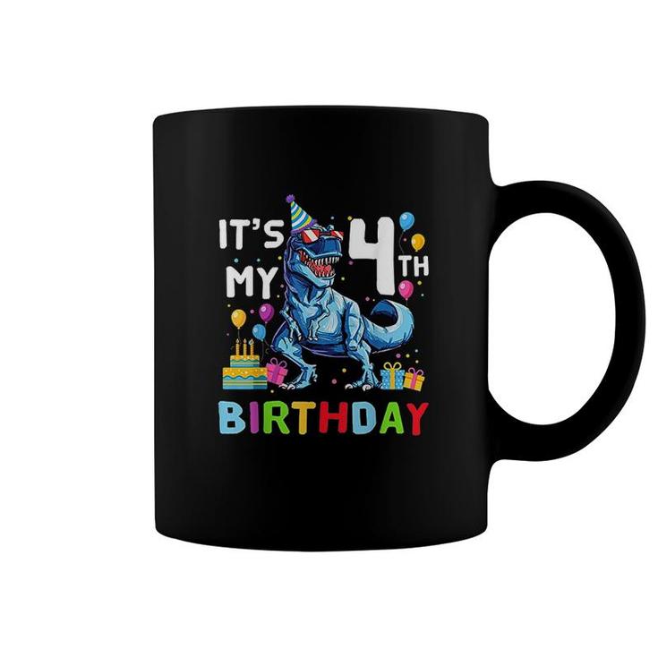 Kids Its My 4th Birthday Happy 4 Year  Coffee Mug