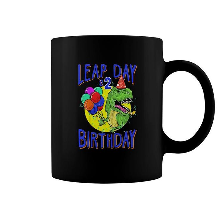 Kids Leap Day Birthday 8th February 29 8 Year Old Boy Gift  Coffee Mug