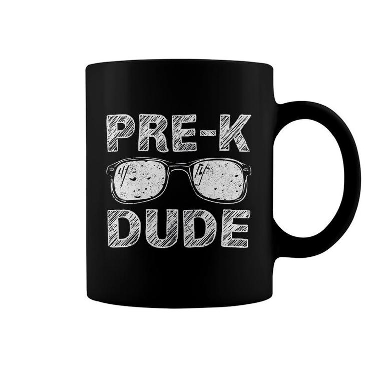 Kids Prek Dude First Day Of Preschool Gift Back To School  Coffee Mug
