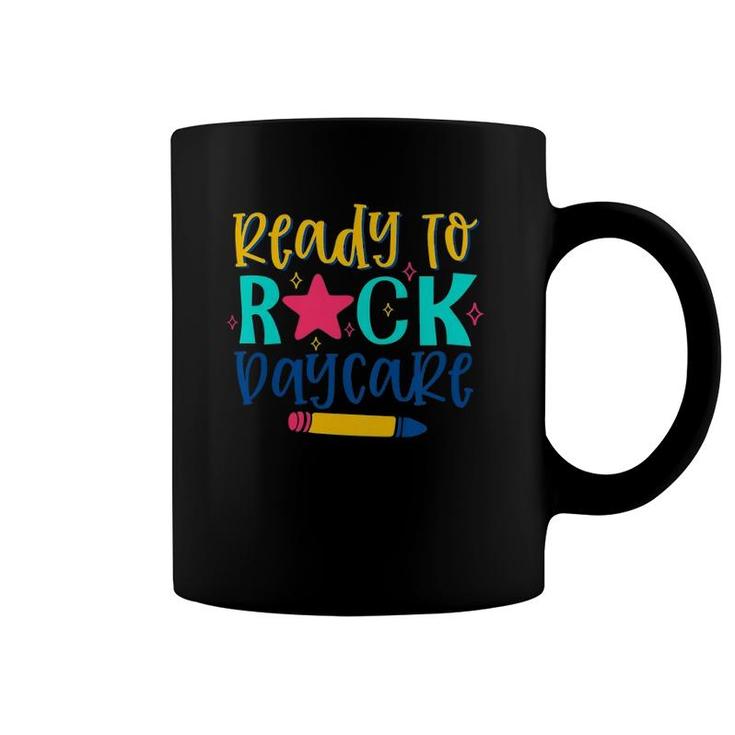 Kids Ready To Rock Daycare Back To School First Day Of School Coffee Mug