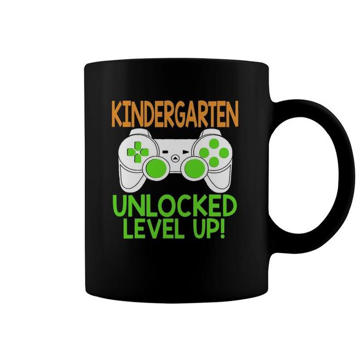 Kindergarten Unlocked Level Up Back To School Coffee Mug