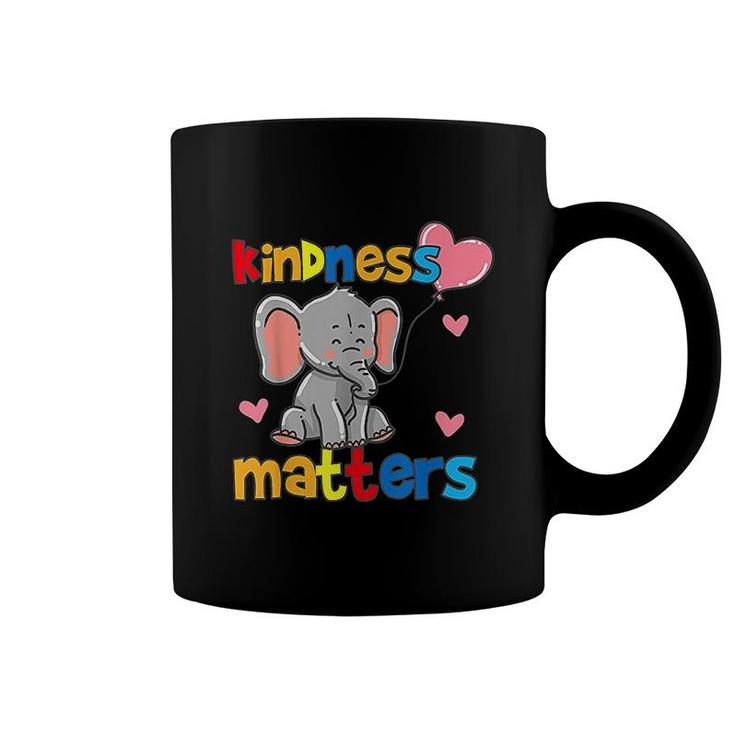 Kindness Matters Elephant Coffee Mug