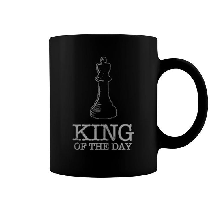King For A Day Chess Player Chessboard Chess  Coffee Mug