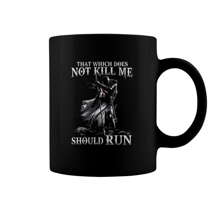 Knight Templar That Which Does Not Kill Me Coffee Mug