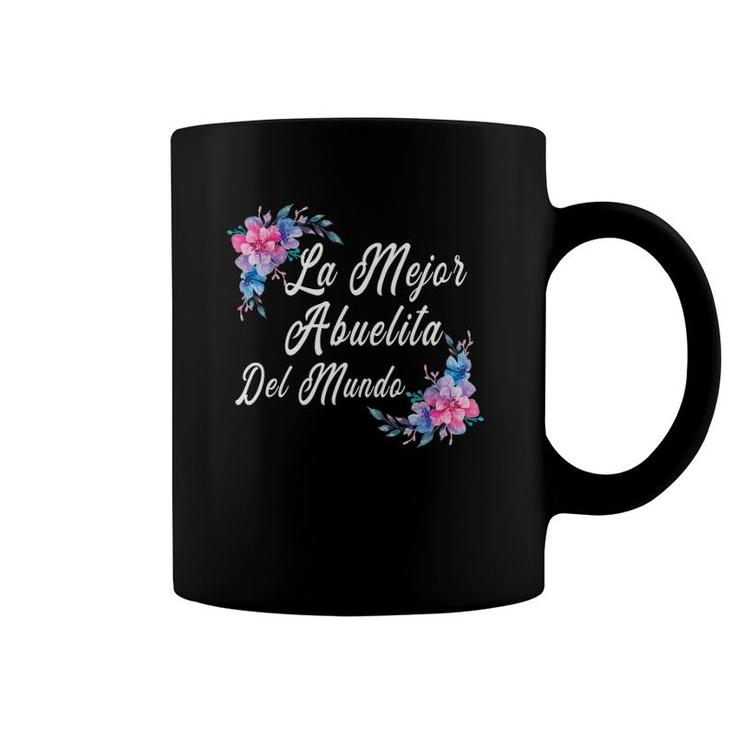 La Mejor Abuelita Del Mundo  Spanish Mothers Gifts Coffee Mug