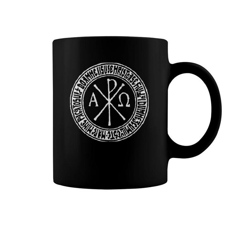 Labarum Ancient Christian Symbol Chi Rho  Coffee Mug